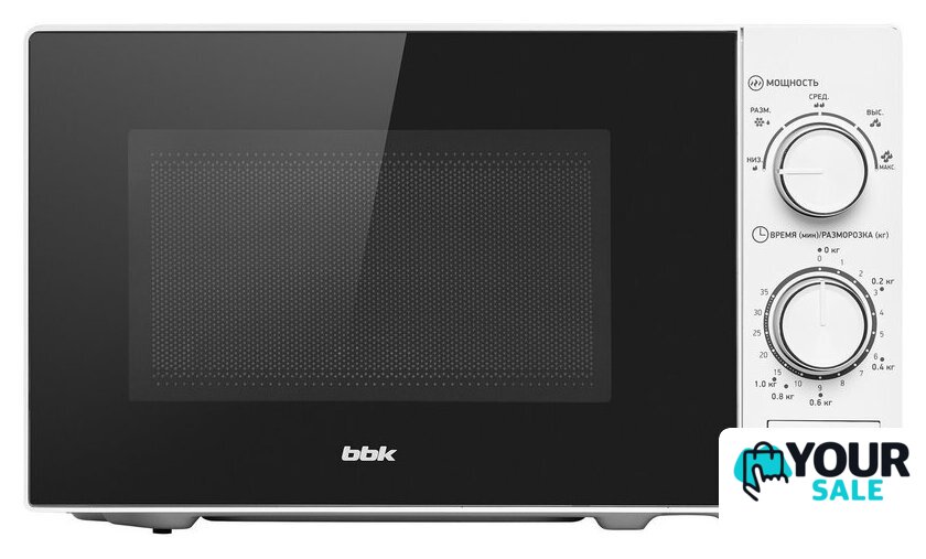 Микроволновая печь BBK 20MWS-763M/W - Изображение №3 — Интернет-магазин Your Sale