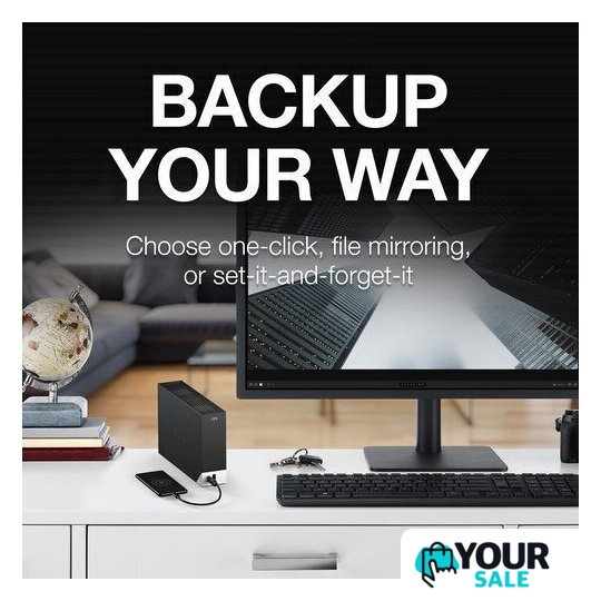 Внешний накопитель Seagate One Touch Desktop Hub STLC12000402 12TB - Изображение №4 — Интернет-магазин Your Sale