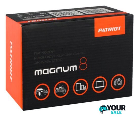 Портативное пусковое устройство Patriot Magnum 8 [650201608] - Изображение №6 — Интернет-магазин Your Sale