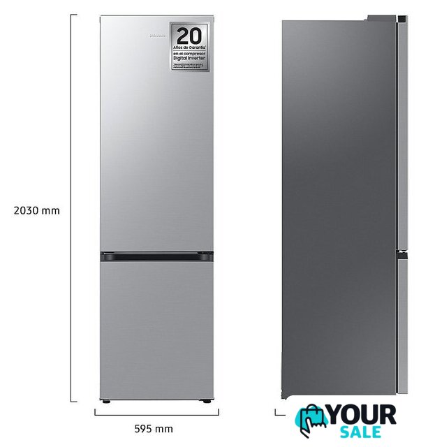 Холодильник Samsung RB38C600DSA/EF - Изображение №3 — Интернет-магазин Your Sale