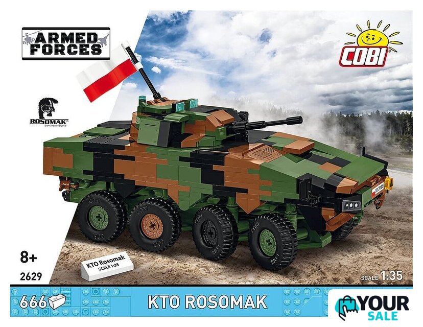 Конструктор Cobi Armed Forces KTO Rosomak - Изображение №1 — Интернет-магазин Your Sale