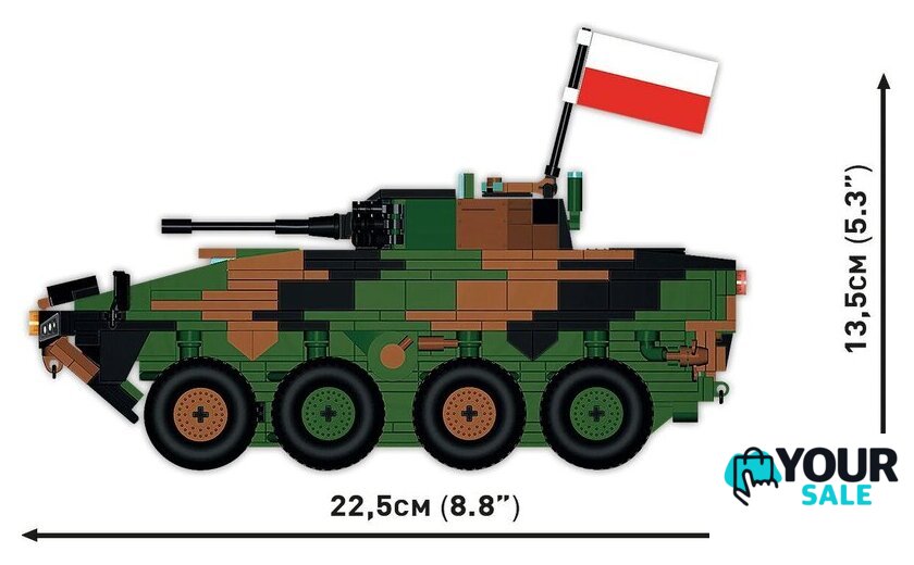 Конструктор Cobi Armed Forces KTO Rosomak - Изображение №9 — Интернет-магазин Your Sale