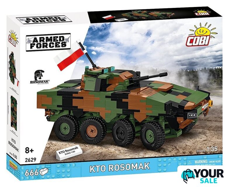 Конструктор Cobi Armed Forces KTO Rosomak - Изображение №11 — Интернет-магазин Your Sale
