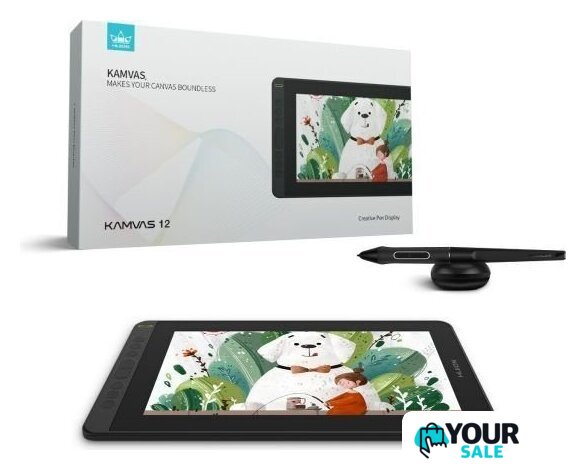 Графический монитор Huion Kamvas 12 (черный) - Изображение №10 — Интернет-магазин Your Sale