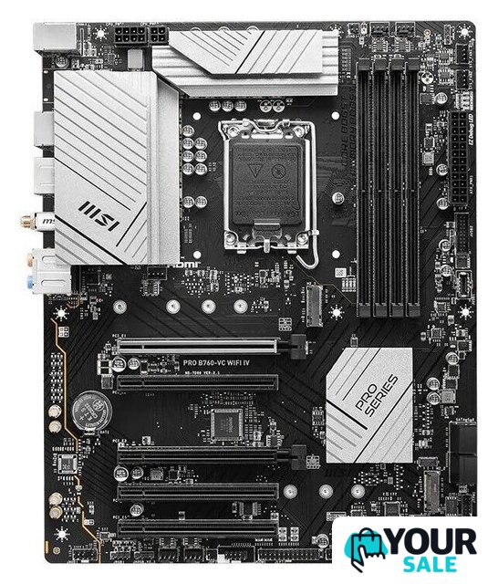 Материнская плата MSI PRO B760-VC WIFI IV - Изображение №1 — Интернет-магазин Your Sale