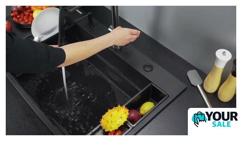 Кухонная мойка Deante Magnetic ZRM_G10B - Изображение №4 — Интернет-магазин Your Sale