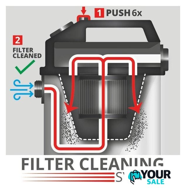 Пылесос Einhell TE-VC 2350 SACL - Изображение №9 — Интернет-магазин Your Sale