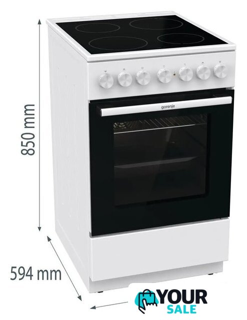 Кухонная плита Gorenje GEC5B42WG - Изображение №8 — Интернет-магазин Your Sale