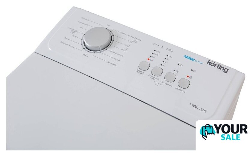 Стиральная машина с вертикальной загрузкой Korting KWMT 1270 I - Изображение №3 — Интернет-магазин Your Sale