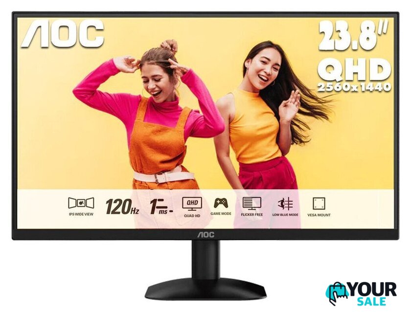 Монитор AOC Q24B35 - Изображение №1 — Интернет-магазин Your Sale