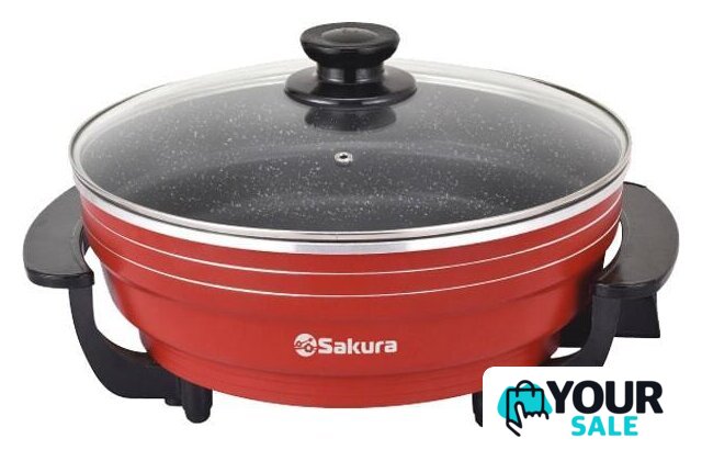 Электросковорода Sakura SA-7716R - Изображение №1 — Интернет-магазин Your Sale
