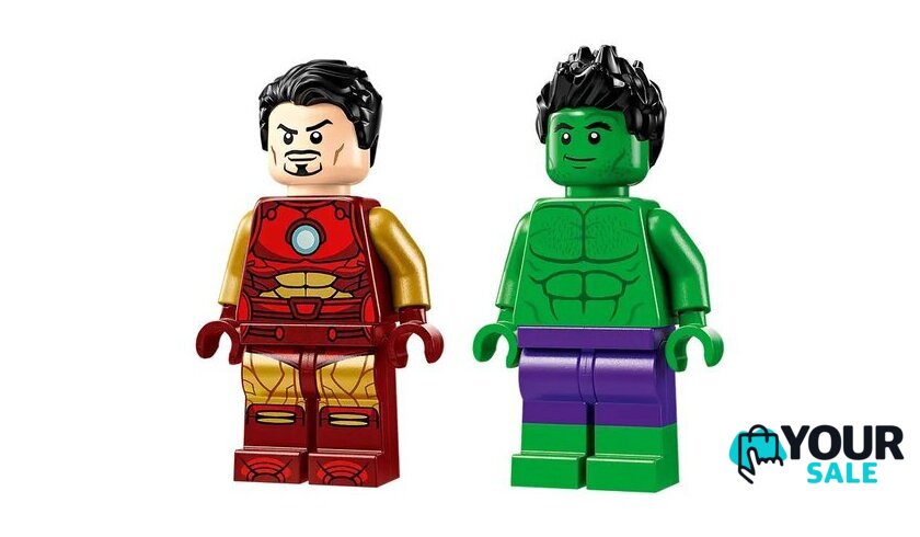 Конструктор LEGO Super Heroes Железный человек на мотоцикле и Халк 76287 - Изображение №6 — Интернет-магазин Your Sale