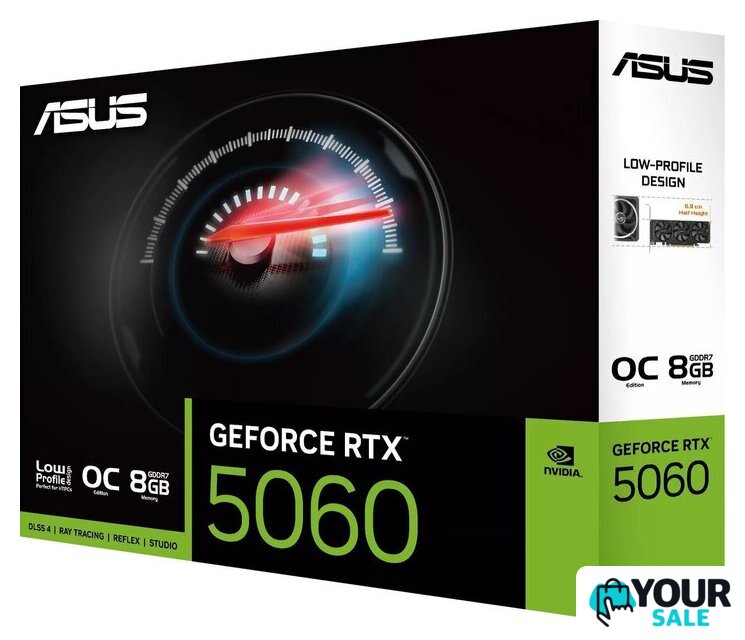 Видеокарта ASUS GeForce RTX 5060 LP BRK 8GB GDDR7 OC Edition RTX5060-O8G-LP-BRK - Изображение №10 — Интернет-магазин Your Sale