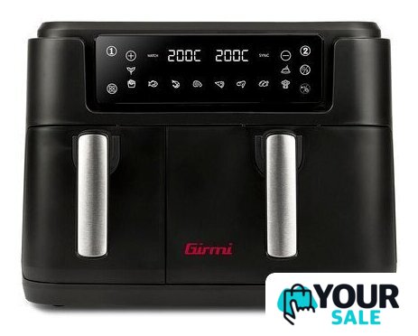 Аэрогриль (аэрофритюрница) Girmi Double Air Fryer FG26 - Изображение №1 — Интернет-магазин Your Sale