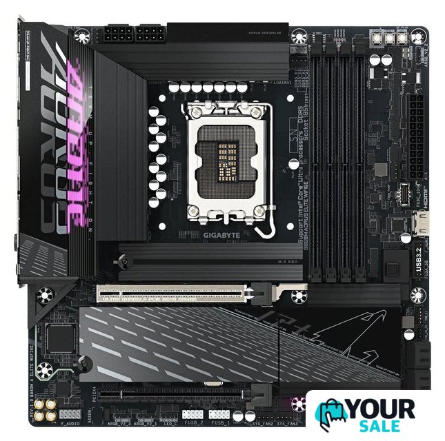Материнская плата Gigabyte B860M Aorus Elite WiFi6E - Изображение №1 — Интернет-магазин Your Sale