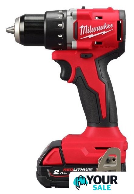 Дрель-шуруповерт Milwaukee M18 M18BLDDRC-202C 4933492833 (с 2-мя АКБ 2 Ач, кейс) - Изображение №2 — Интернет-магазин Your Sale
