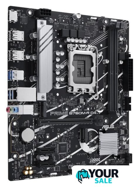 Материнская плата ASUS PRIME B760M-R D4 - Изображение №2 — Интернет-магазин Your Sale