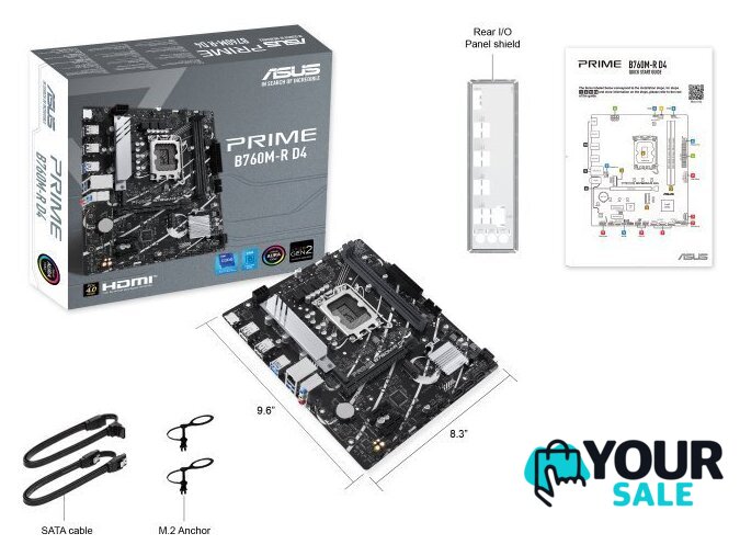 Материнская плата ASUS PRIME B760M-R D4 - Изображение №8 — Интернет-магазин Your Sale