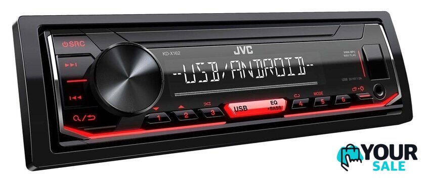 USB-магнитола JVC KD-X162 - Изображение №2 — Интернет-магазин Your Sale