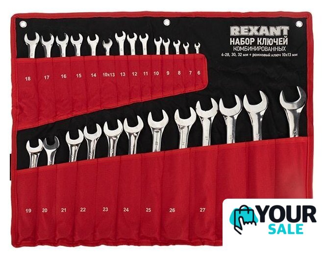 Набор ключей Rexant 12-5848 (26 предметов) - Изображение №1 — Интернет-магазин Your Sale