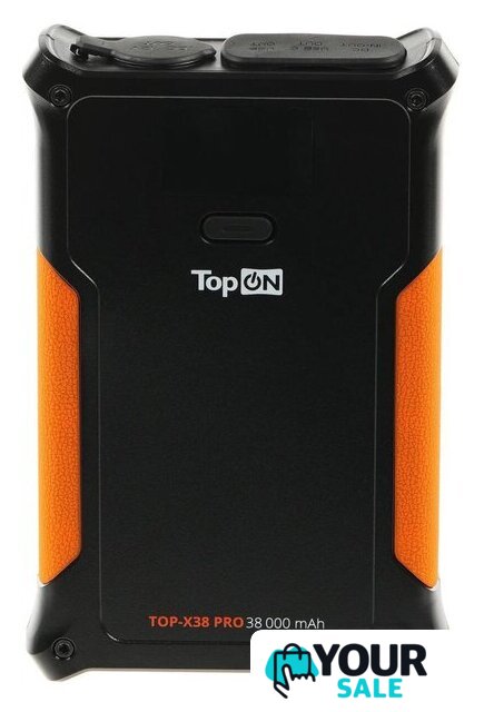 Внешний аккумулятор TopON TOP-X38 PRO (черный/оранжевый) - Изображение №3 — Интернет-магазин Your Sale