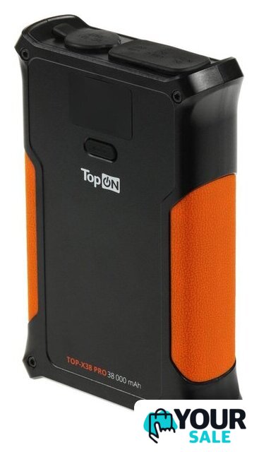 Внешний аккумулятор TopON TOP-X38 PRO (черный/оранжевый) - Изображение №2 — Интернет-магазин Your Sale