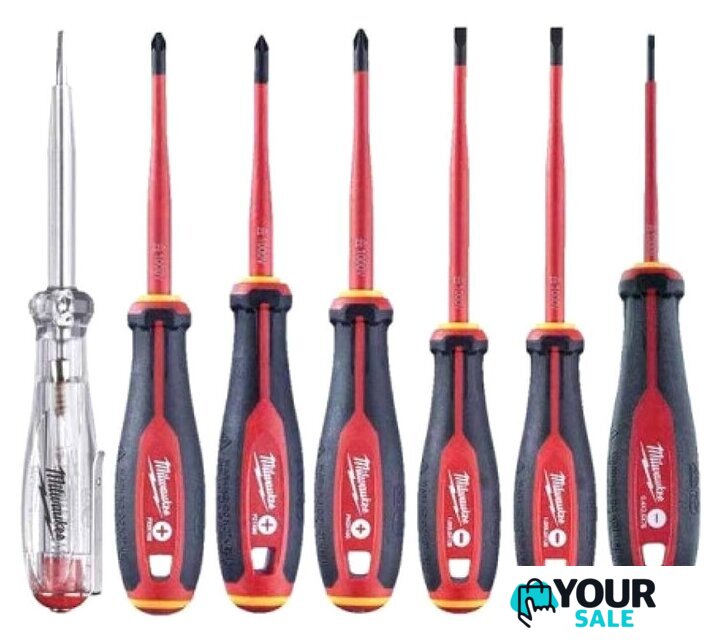 Набор отверток Milwaukee 4932478738 (7 предметов) - Изображение №1 — Интернет-магазин Your Sale