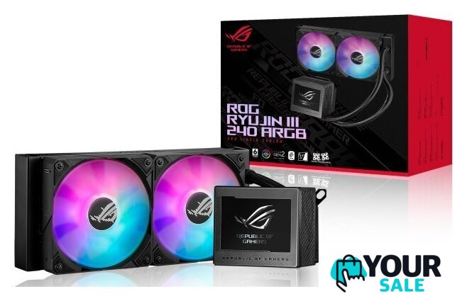 Система жидкостного охлаждения для процессора ASUS ROG Ryujin III 240 ARGB - Изображение №7 — Интернет-магазин Your Sale