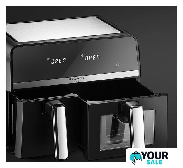 Аэрогриль (аэрофритюрница) Mozano DuoFry Unlimited 9L - Изображение №6 — Интернет-магазин Your Sale