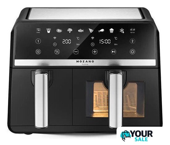 Аэрогриль (аэрофритюрница) Mozano DuoFry Unlimited 9L - Изображение №1 — Интернет-магазин Your Sale