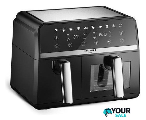 Аэрогриль (аэрофритюрница) Mozano DuoFry Unlimited 9L - Изображение №4 — Интернет-магазин Your Sale