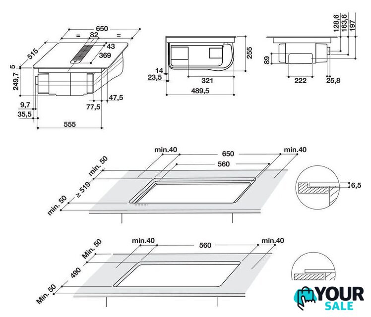 Варочная панель Whirlpool WVH 1065B - Изображение №10 — Интернет-магазин Your Sale