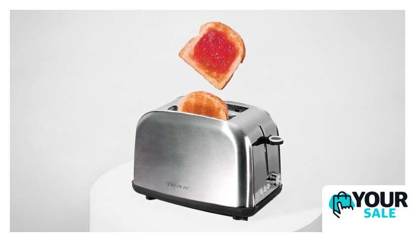 Тостер Cecotec Toastin' Time 850 Inox Lite - Изображение №4 — Интернет-магазин Your Sale