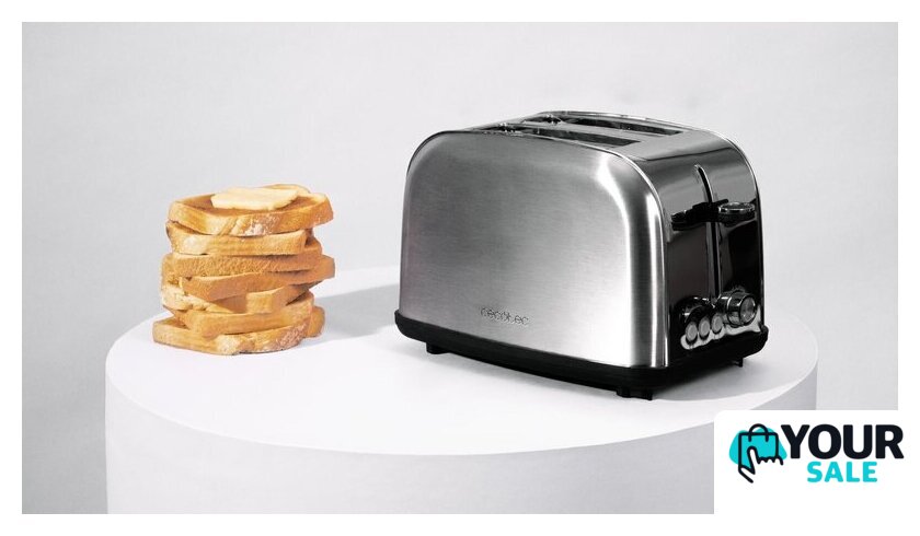 Тостер Cecotec Toastin' Time 850 Inox Lite - Изображение №2 — Интернет-магазин Your Sale