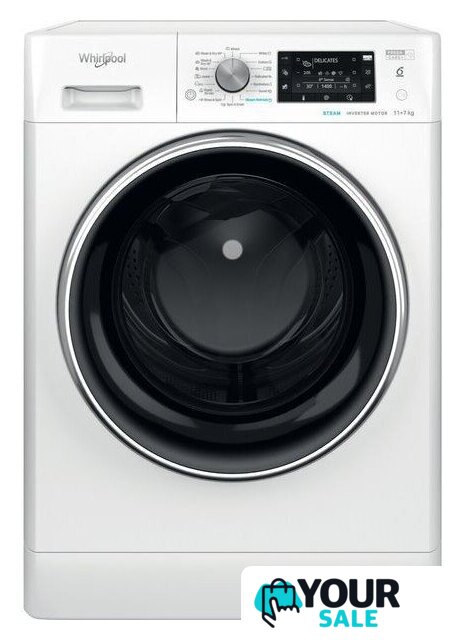 Стирально-сушильная машина Whirlpool FFWDD 1176258 BCV EE - Изображение №1 — Интернет-магазин Your Sale