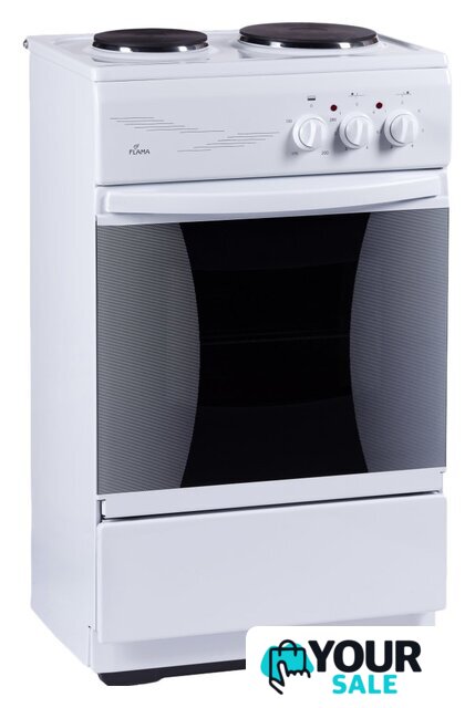 Кухонная плита Flama CE 3201 W - Изображение №1 — Интернет-магазин Your Sale
