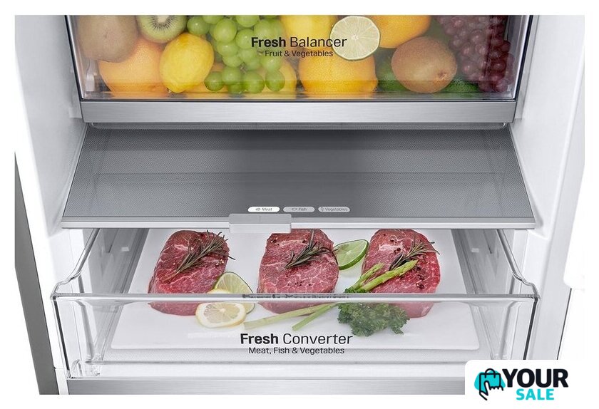 Холодильник LG DoorCooling+ GBV7280DMB - Изображение №7 — Интернет-магазин Your Sale