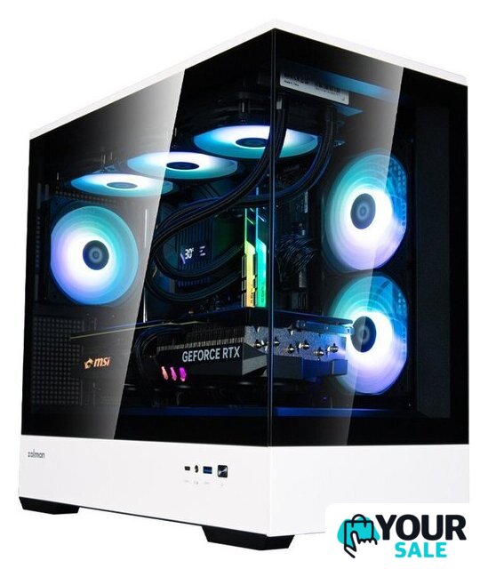 Корпус Zalman P30 (черный/белый) - Изображение №1 — Интернет-магазин Your Sale