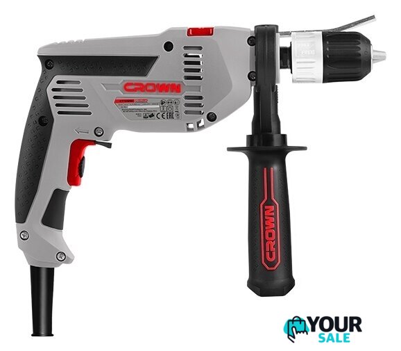Ударная дрель Crown CT10129C 420183 - Изображение №3 — Интернет-магазин Your Sale
