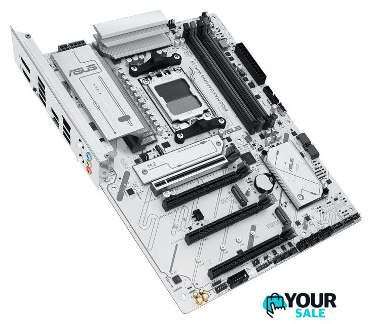 Материнская плата ASUS B850 MAX Gaming WiFi W - Изображение №4 — Интернет-магазин Your Sale