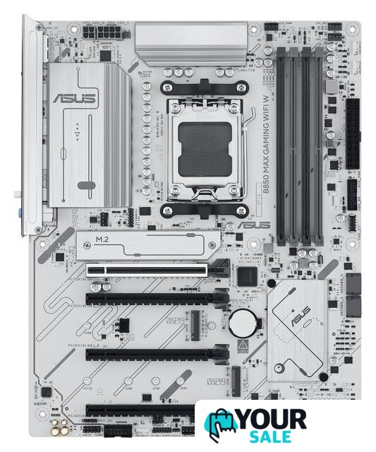 Материнская плата ASUS B850 MAX Gaming WiFi W - Изображение №1 — Интернет-магазин Your Sale