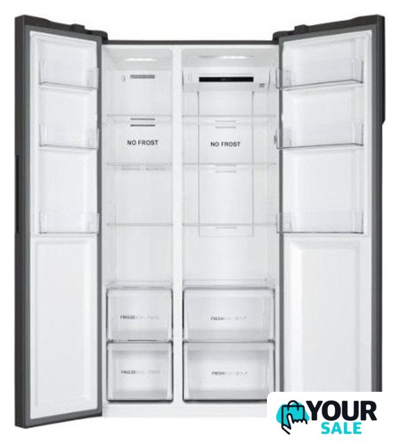 Холодильник side by side Haier HSR3918ENPB - Изображение №4 — Интернет-магазин Your Sale