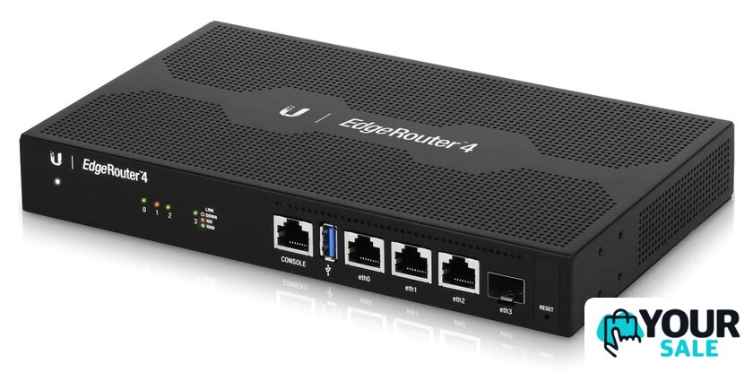 Управляемый коммутатор 3-го уровня Ubiquiti EdgeRouter 4 - Изображение №2 — Интернет-магазин Your Sale