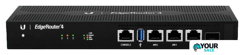 Управляемый коммутатор 3-го уровня Ubiquiti EdgeRouter 4 - Изображение №1 — Интернет-магазин Your Sale
