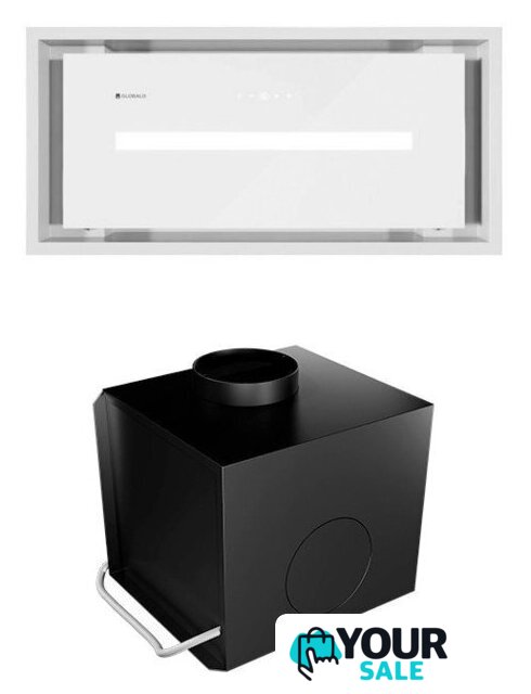 Кухонная вытяжка Globalo Saredo 60.1 + Turbina TW 2.1 (белый) - Изображение №1 — Интернет-магазин Your Sale