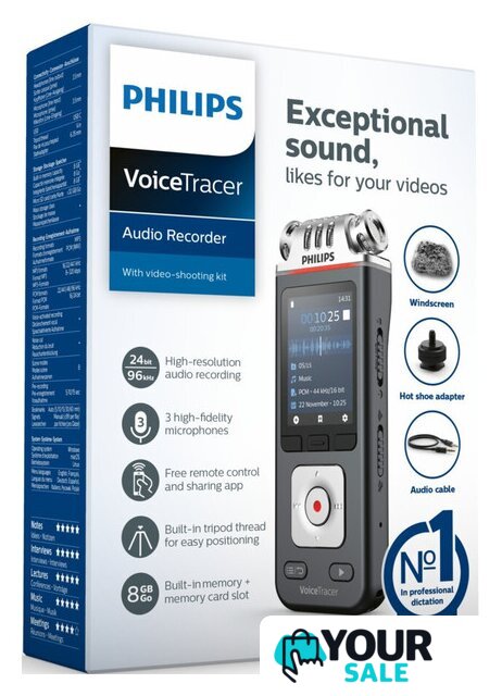 Диктофон Philips VoiceTracer DVT7110 - Изображение №11 — Интернет-магазин Your Sale
