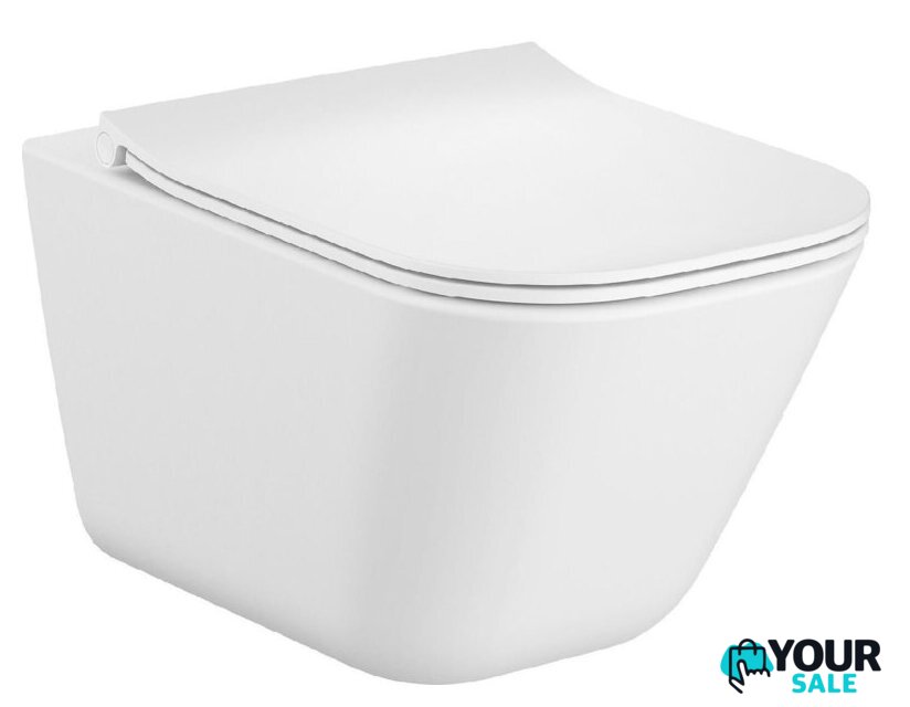 Унитаз подвесной Roca Gap Square Rimless A34647LS00 - Изображение №1 — Интернет-магазин Your Sale