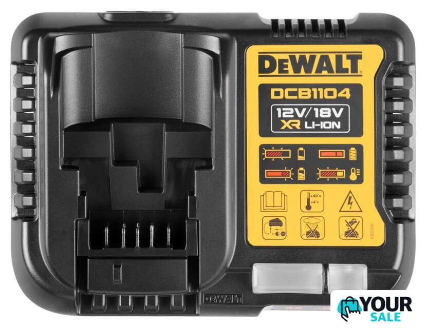 Зарядное устройство DeWalt DCB1104-QW (12В-18В) - Изображение №1 — Интернет-магазин Your Sale