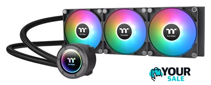 Система жидкостного охлаждения для процессора Thermaltake TH420 V2 ARGB CL-W376-PL14SW-A - Изображение №1 — Интернет-магазин Your Sale