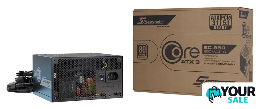 Блок питания Seasonic Core V2 BC-850 ATX 3.1 2025 SRP-CBC851-A5A51JF - Изображение №11 — Интернет-магазин Your Sale